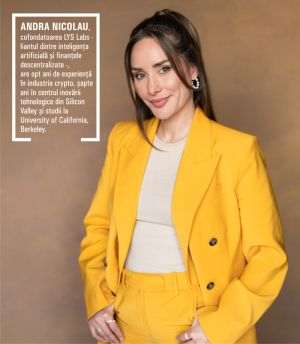 Revoluţia AI şi crypto începe şi din România; Povestea fondatoarei LYS Labs